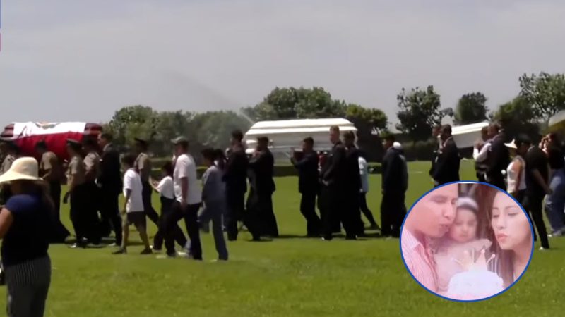 Dan último adiós a familia que perdió la vida en tragedia de Trujillo
